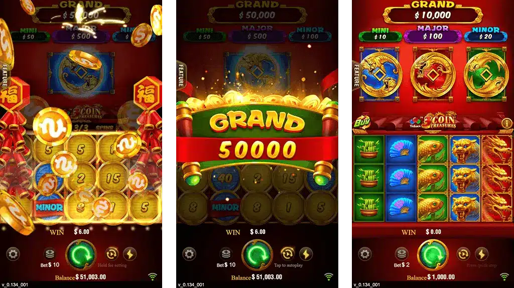 3 Coins 18Game Bonus